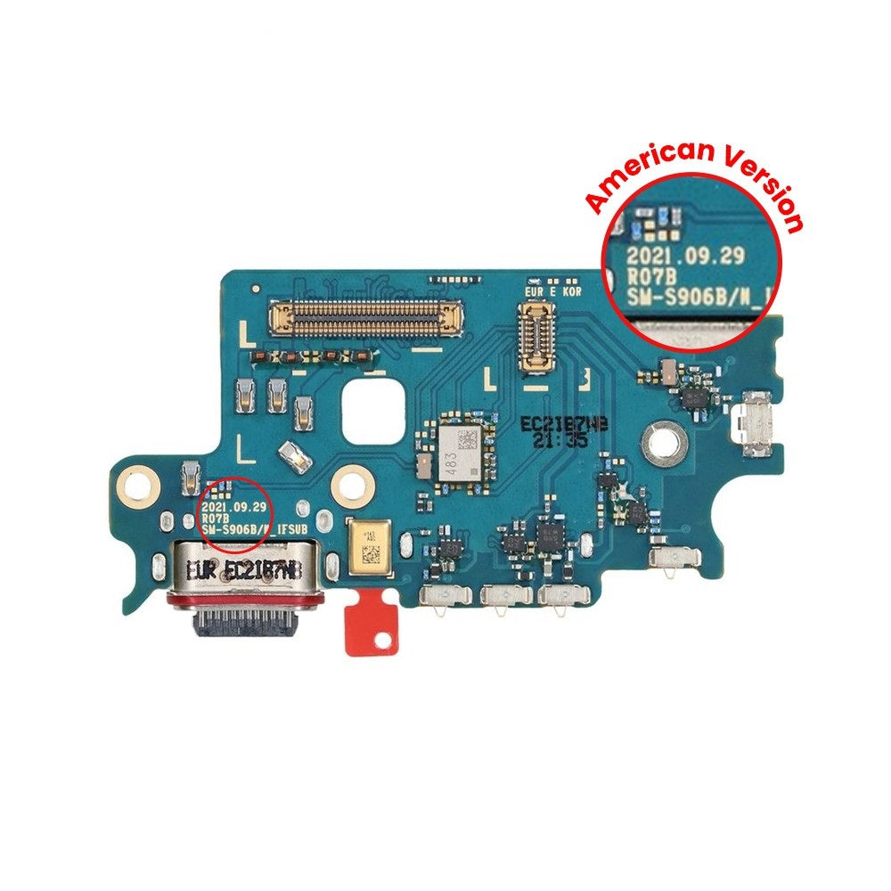 Charging Port Board for Samsung Galaxy S22 Plus 5G S906B GH96-14805A (Gold) Charging Port Board for Samsung Galaxy S22 Plus 5G S906B GH96-14805A (Gold)